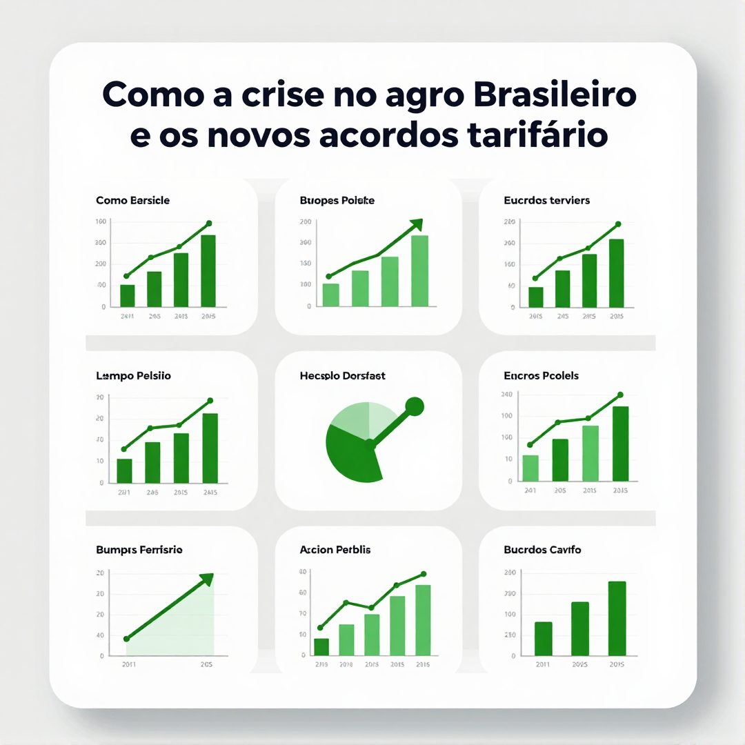 Infográfico - Como a crise no agro brasileiro e os novos acordos tarifários dos EUA redefinem o mercado de carros elétricos internacio