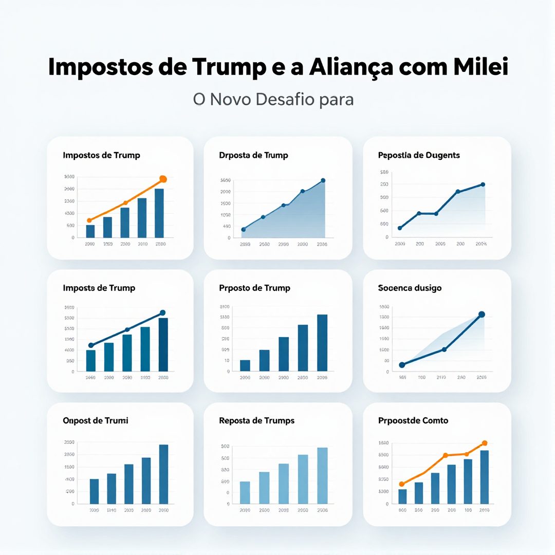 Infográfico - Impostos de Trump e a Aliança com Milei: O Novo Desafio para Carros Elétricos e o Mercado Automotivo Brasileiro
