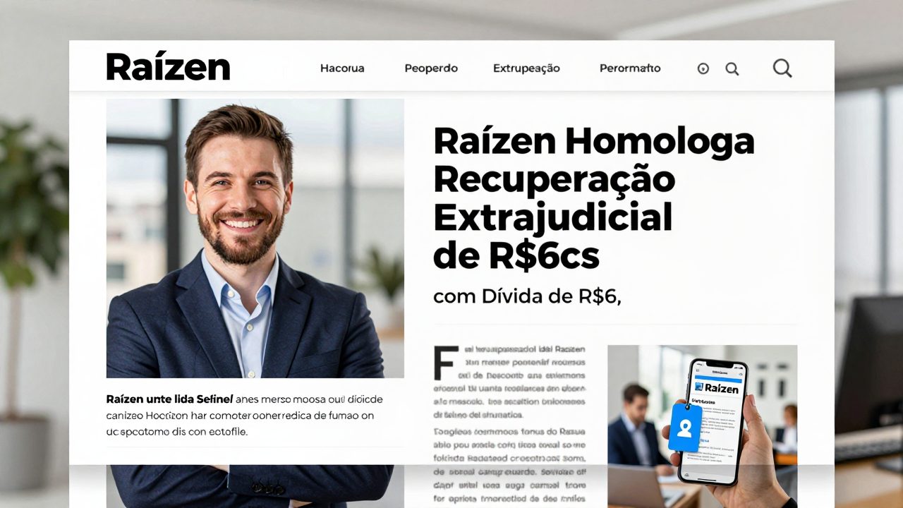 Raízen Homologa Recuperação Extrajudicial com Dívida de R$ 61,4 Bilhões: Impactos na Mobilidade Elétrica e Combustíveis