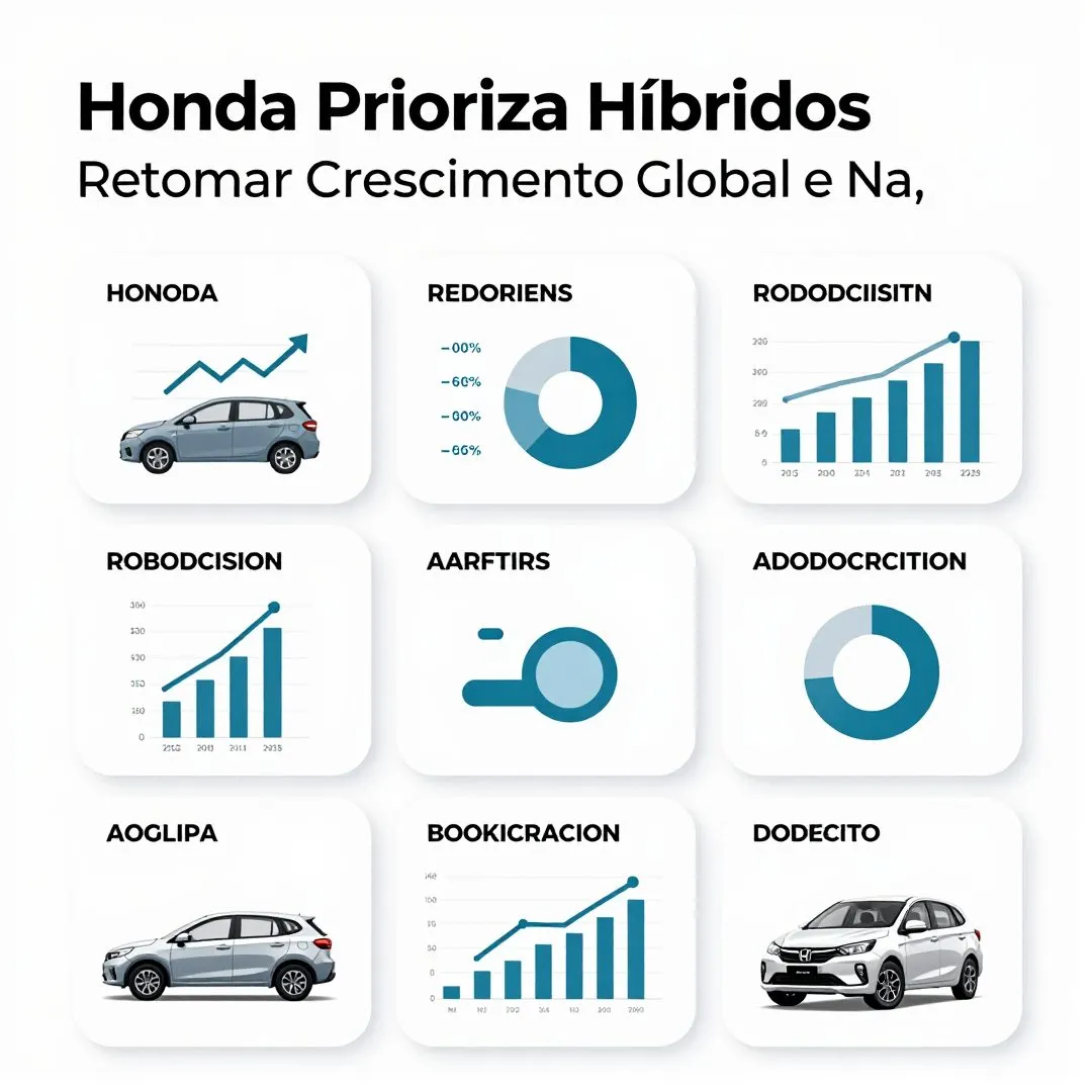 Infográfico - Honda Prioriza Híbridos para Retomar Crescimento Global e Nacional