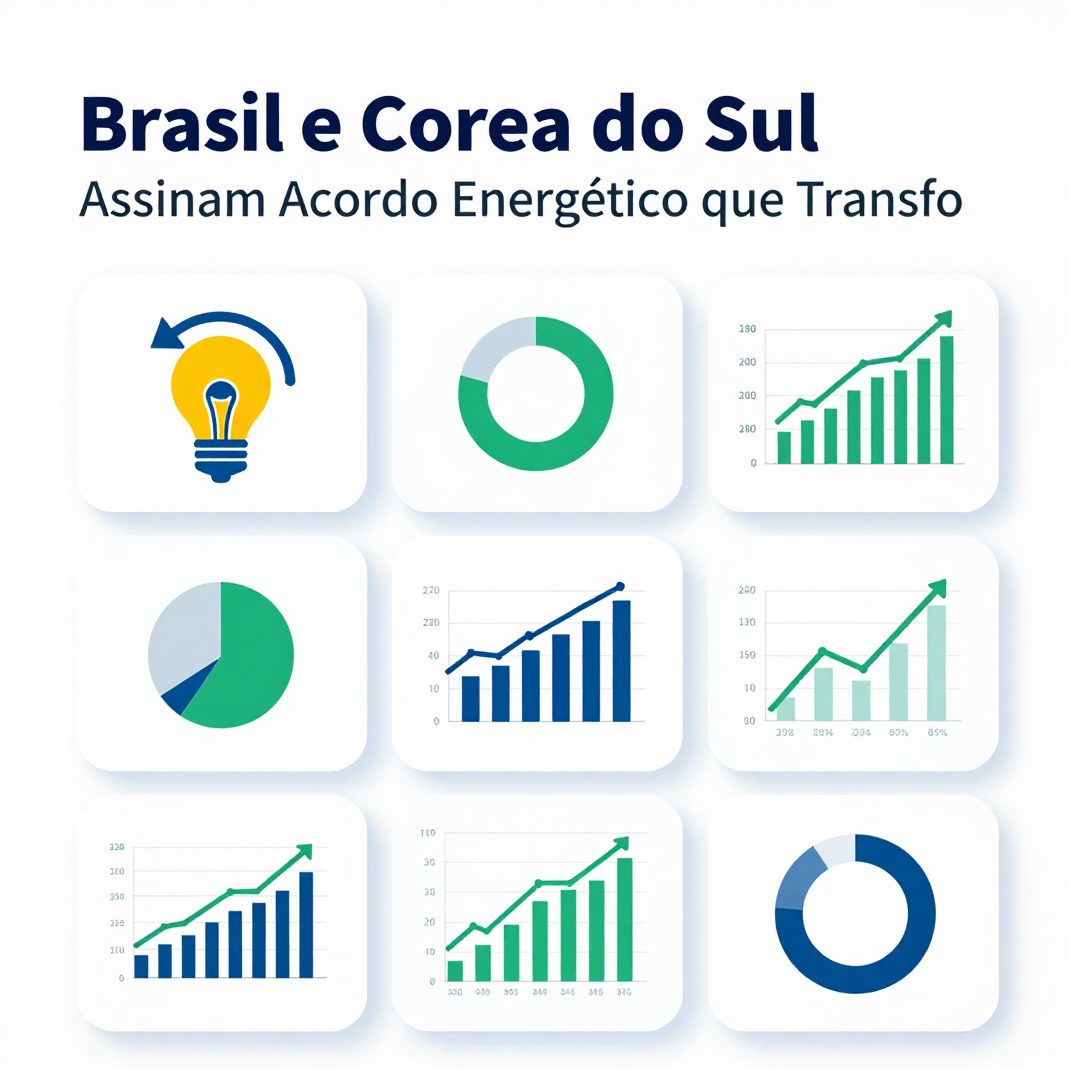 Infográfico - Brasil e Coreia do Sul Assinam Acordo Energético que Transforma a Malha de Recarga para Veículos Elétricos