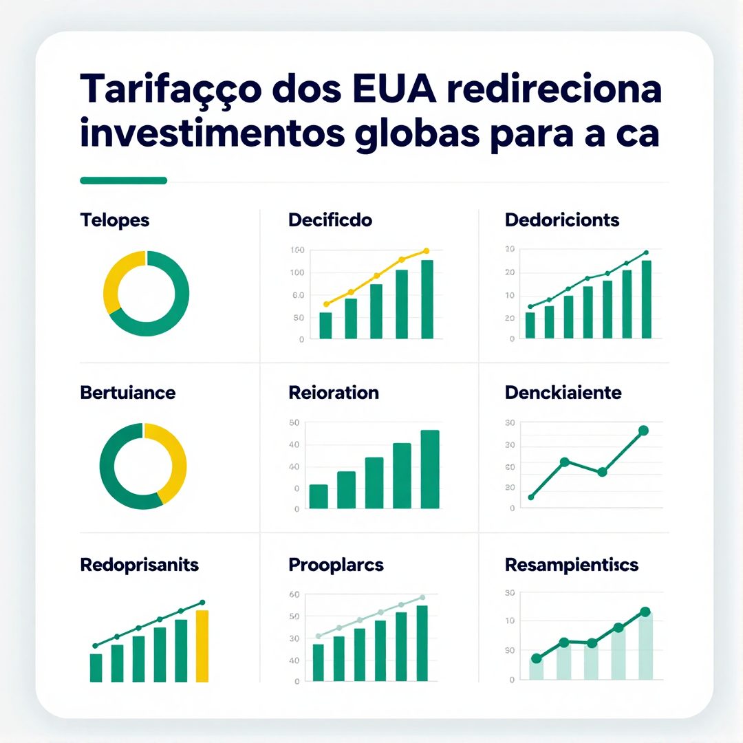 Infográfico - Tarifaço dos EUA redireciona investimentos globais para a cadeia de elétricos compactos