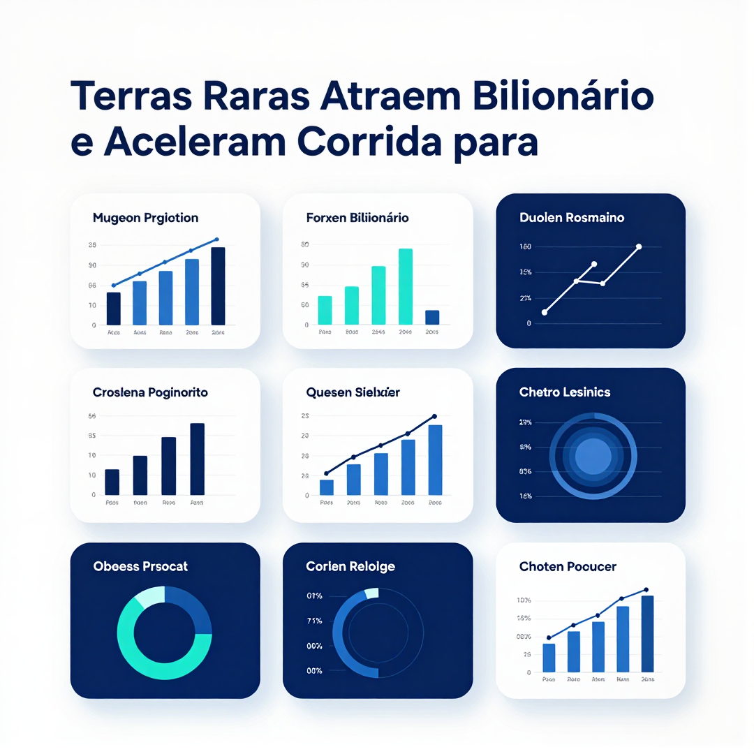 Infográfico - Terras Raras Atraem Fluxo Bilionário e Aceleram Corrida para Depender Menos da China