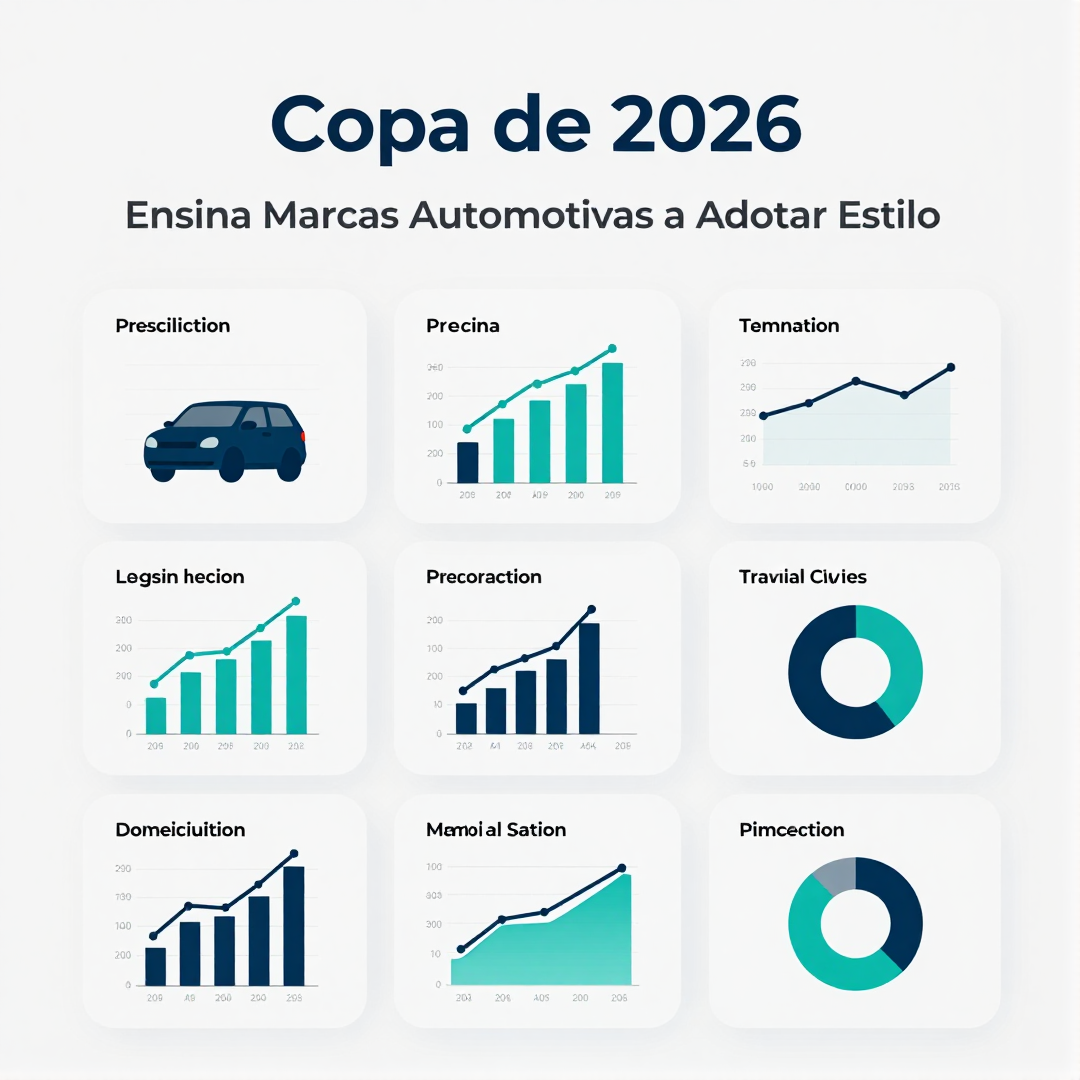 Infográfico - Copa de 2026 Ensina Marcas Automotivas a Adotar Estilo "Pressão Alta" em Lançamentos e Sustentabilidade