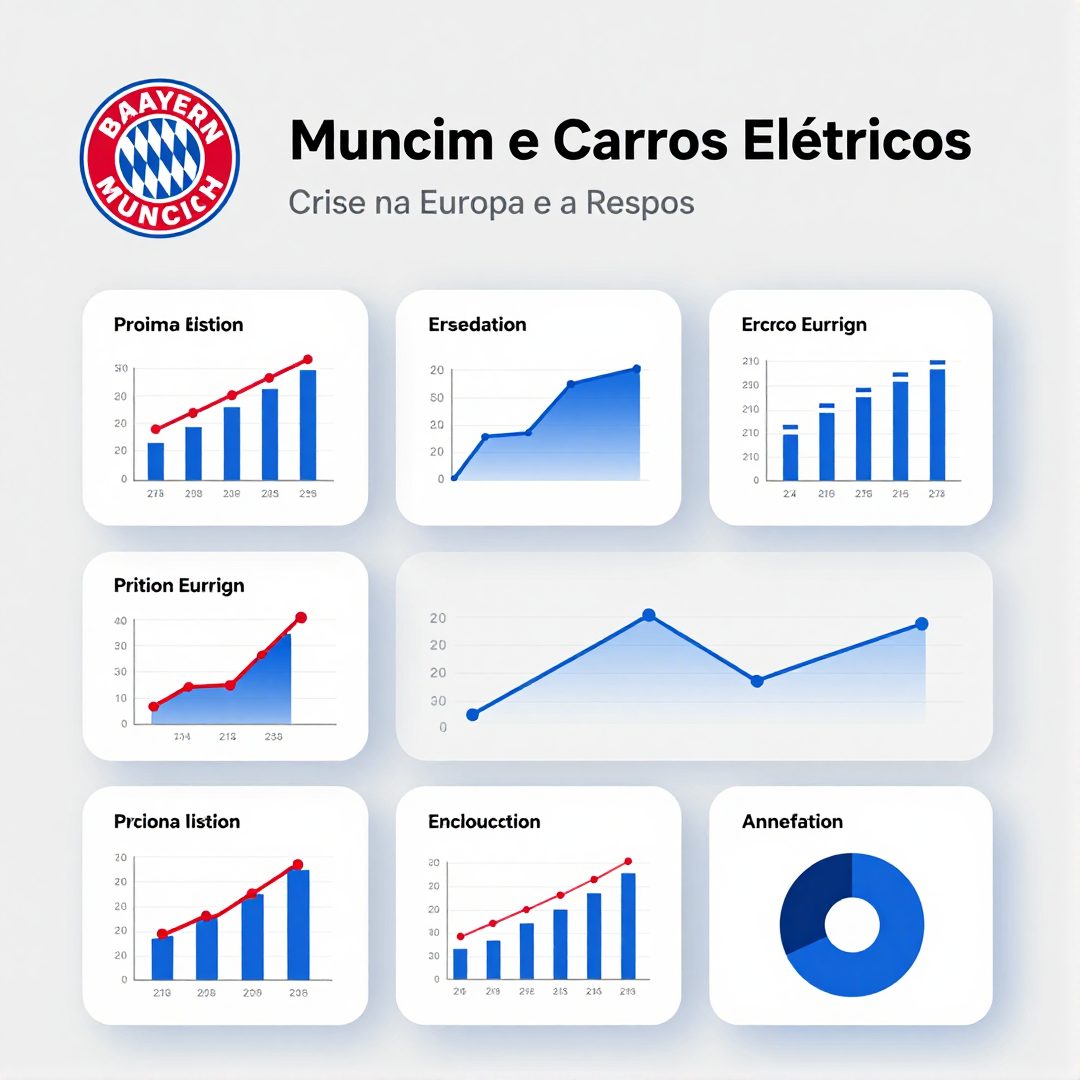 Infográfico - Bayern Munich e Carros Elétricos: Crise na Europa e a Resposta da BMW em 2024