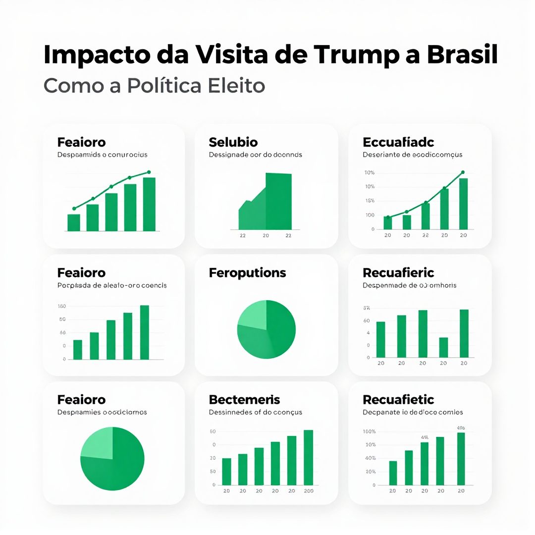 Infográfico - Impacto da Visita de Trump ao Brasil: Como a Política Eleitoral e as Tarifas Definiram o Futuro dos Carros Elétricos e H