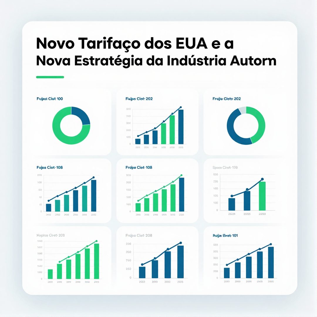 Infográfico - Novo Tarifaço dos EUA e a Nova Estratégia da Indústria Automotiva Brasileira