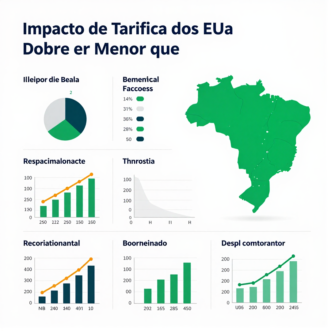 Infográfico - Impacto de Tarifa dos EUA sobre o Brasil Deve Ser Menor que o Esperado na Era Elétrica