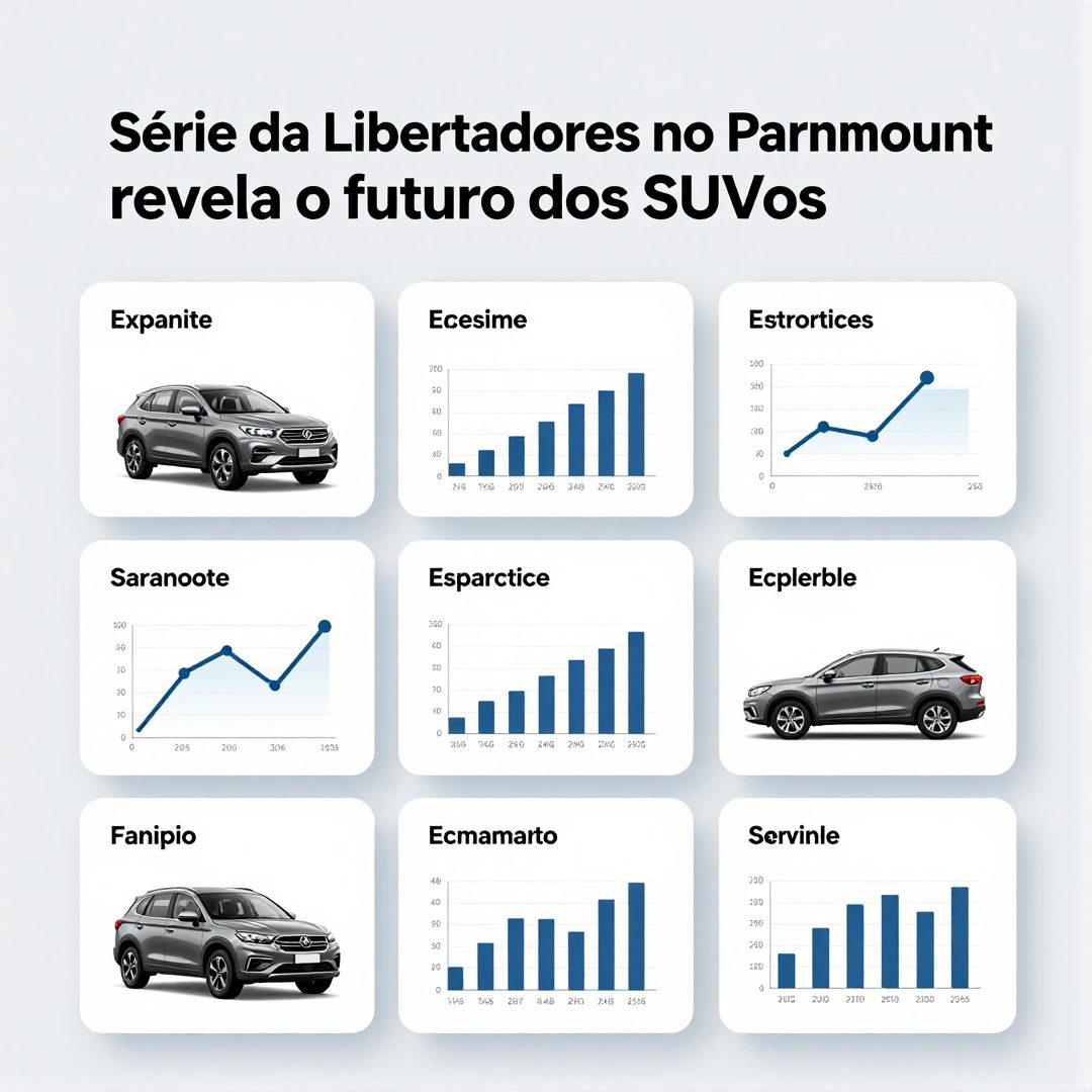 Infográfico - Série da Libertadores no Paramount revela o futuro dos SUVs chineses no Brasil