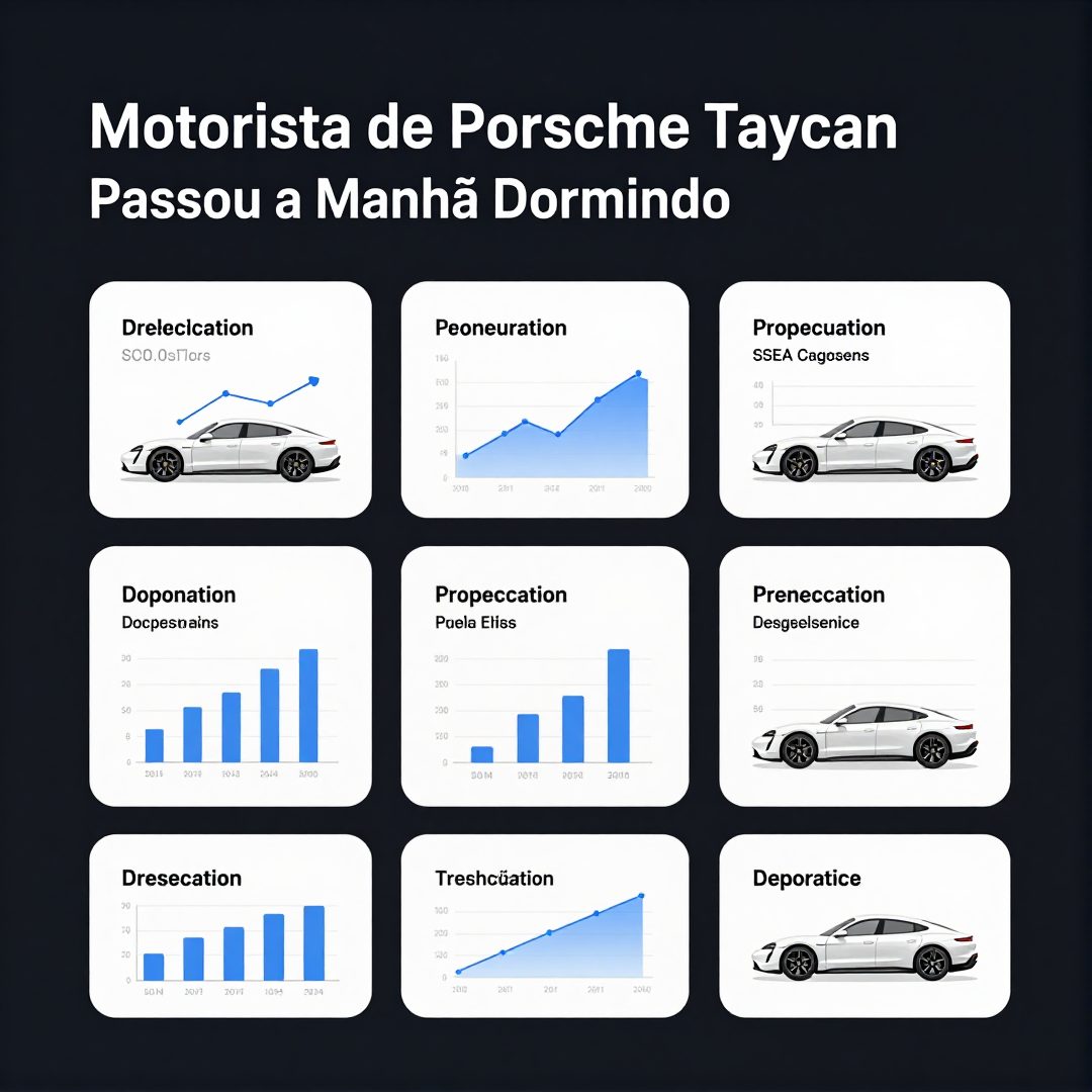 Infográfico - Motorista de Porsche Taycan Passou a Manhã Dormindo em Delegacia; Exame Atestou Embriaguez