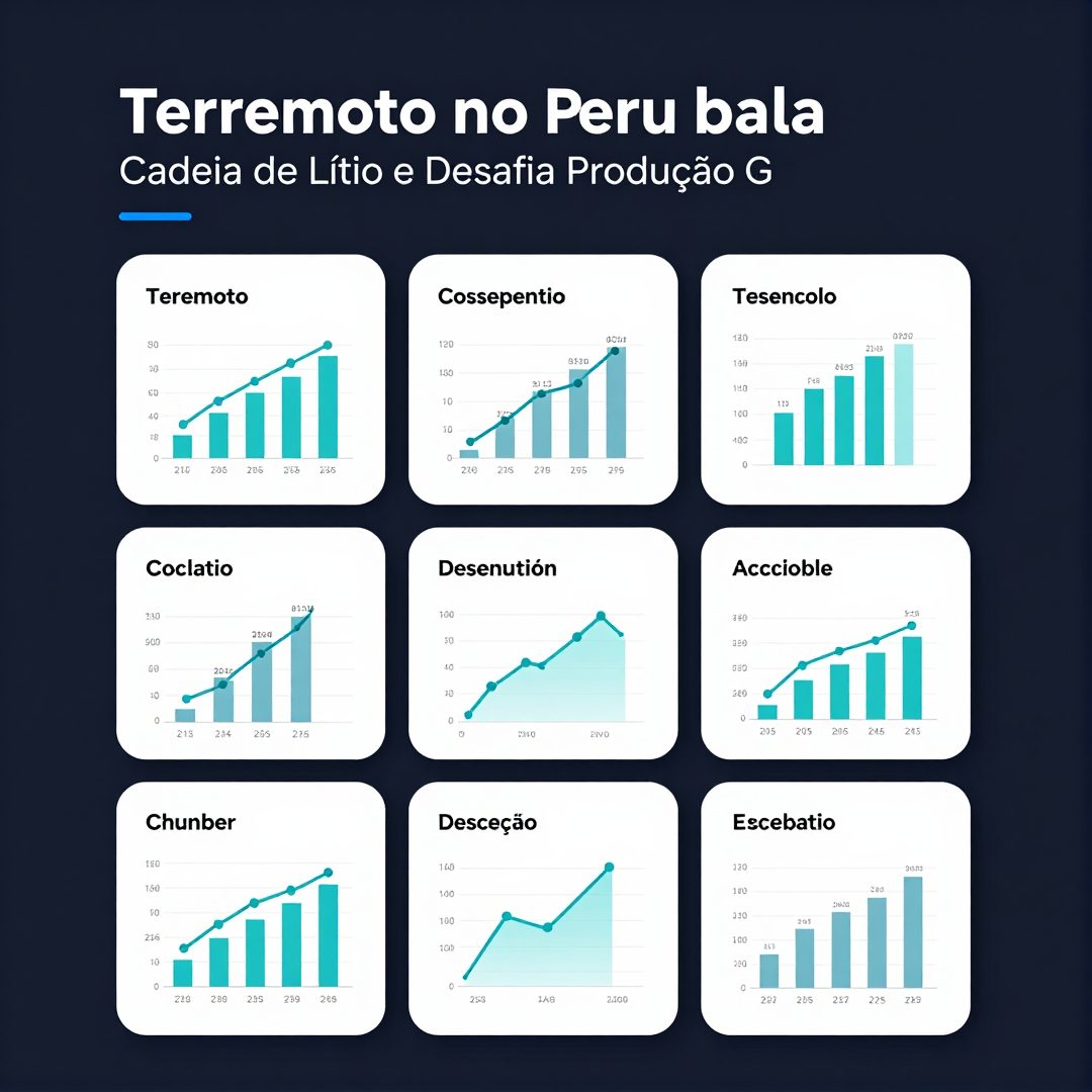 Infográfico - Terremoto no Peru Abala Cadeia de Lítio e Desafia Produção Global de Veículos Elétricos