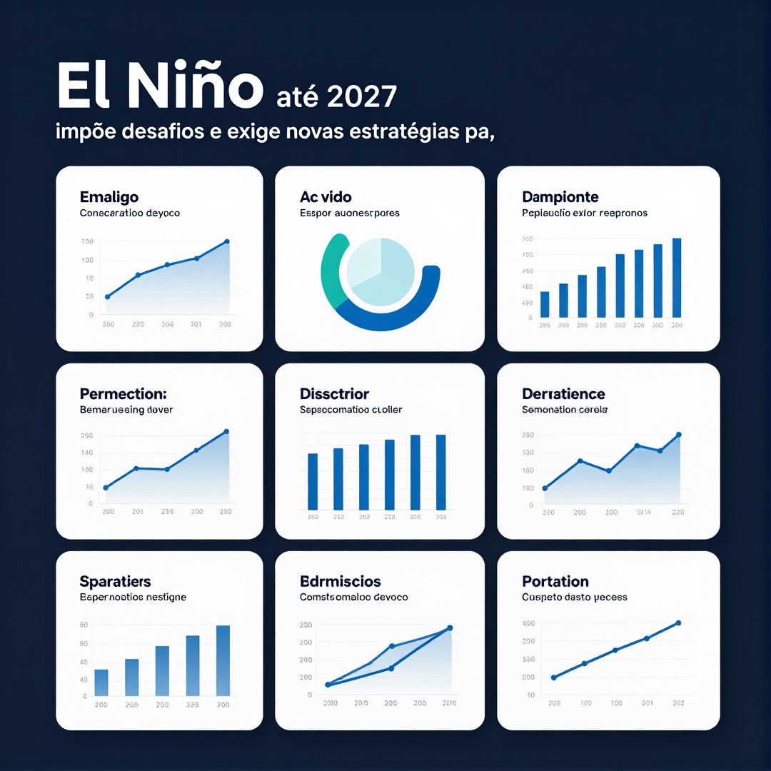 Infográfico - El Niño até 2027 impõe desafios e exige novas estratégias para baterias de carros elétricos em viagens longas