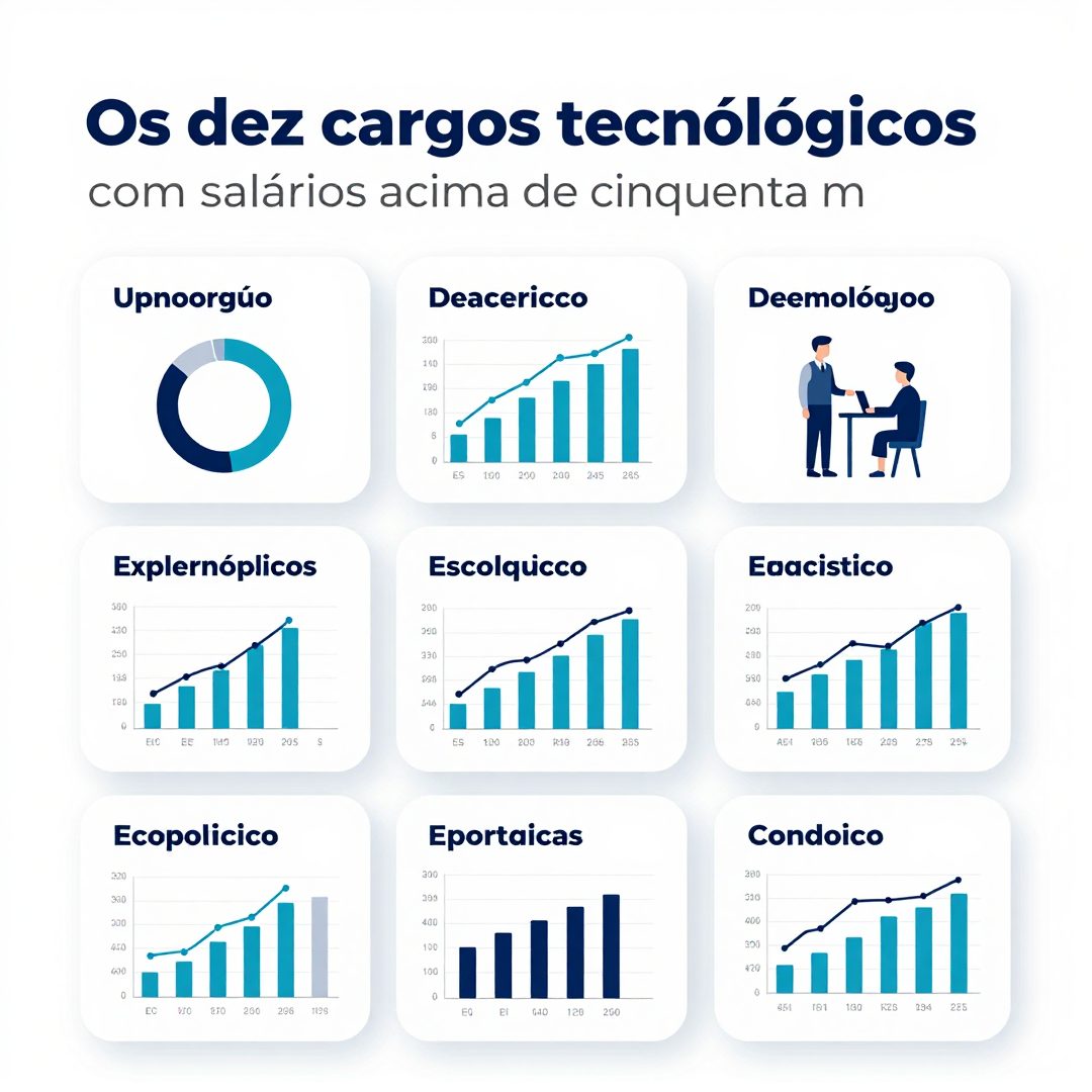 Infográfico - Os dez cargos tecnológicos com salários acima de cinquenta mil reais que lideram o desenvolvimento de carros eletrônicos