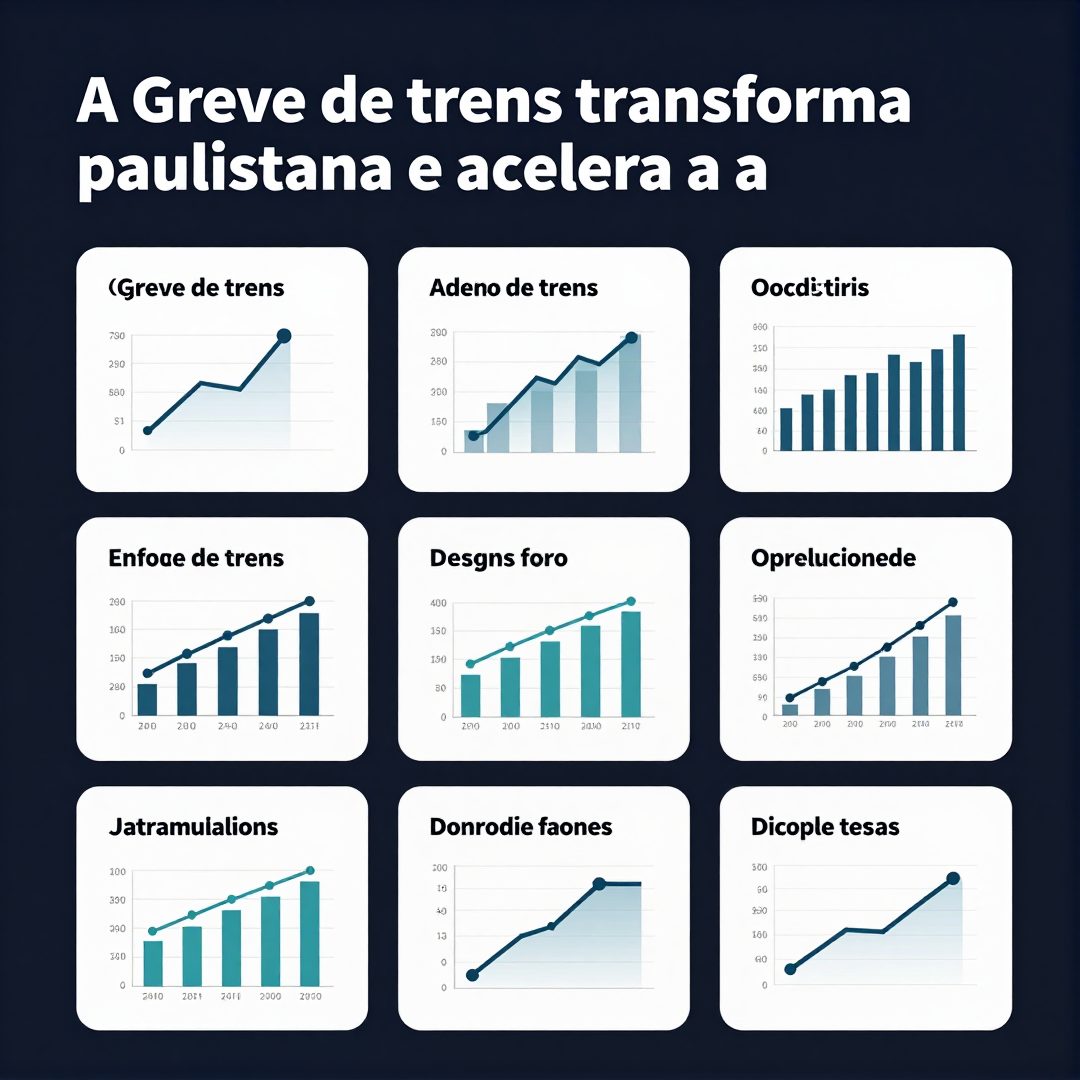 Infográfico - A greve de trens transforma a rotina paulistana e acelera a chegada de carros elétricos internacionais