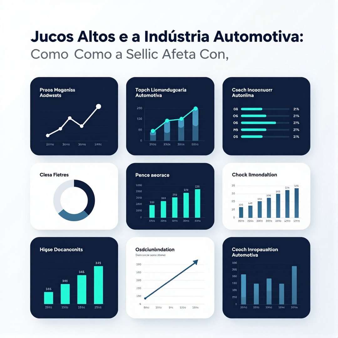 Infográfico - Juros Altos e a Indústria Automotiva: Como a Selic Afeta Concessionárias e a Venda de Carros Elétricos