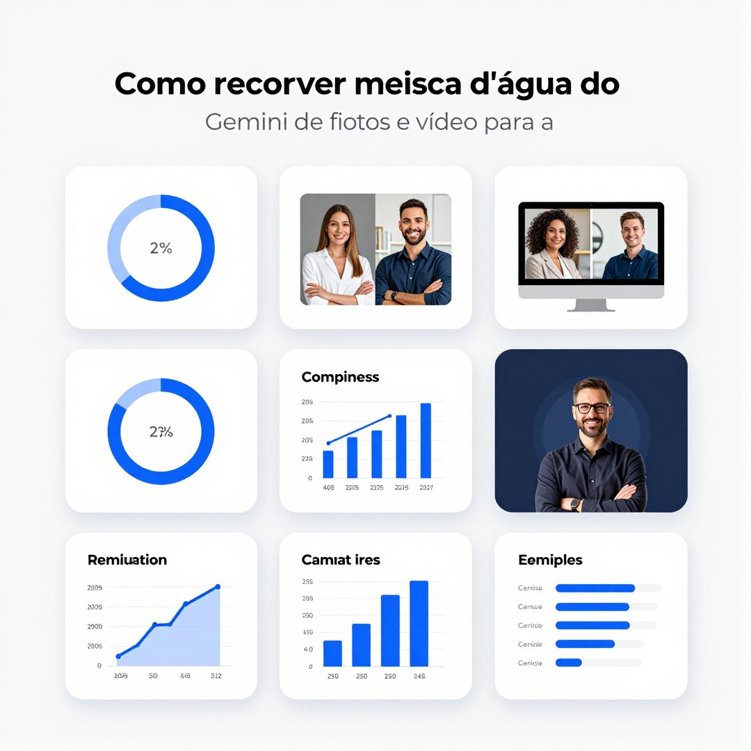 Infográfico - Como remover marca d'água do Gemini de fotos e vídeos para a cobertura de carros elétricos