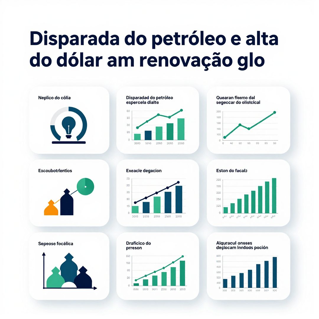 Infográfico - Disparada do petróleo e alta do dólar aceleram renovação global de frotas com veículos elétricos