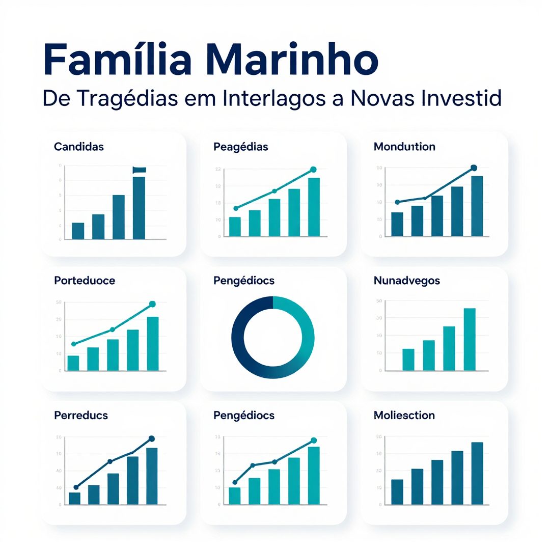 Infográfico - Família Marinho: De Tragédias em Interlagos a Novas Investidas na Mobilidade Elétrica Internacional