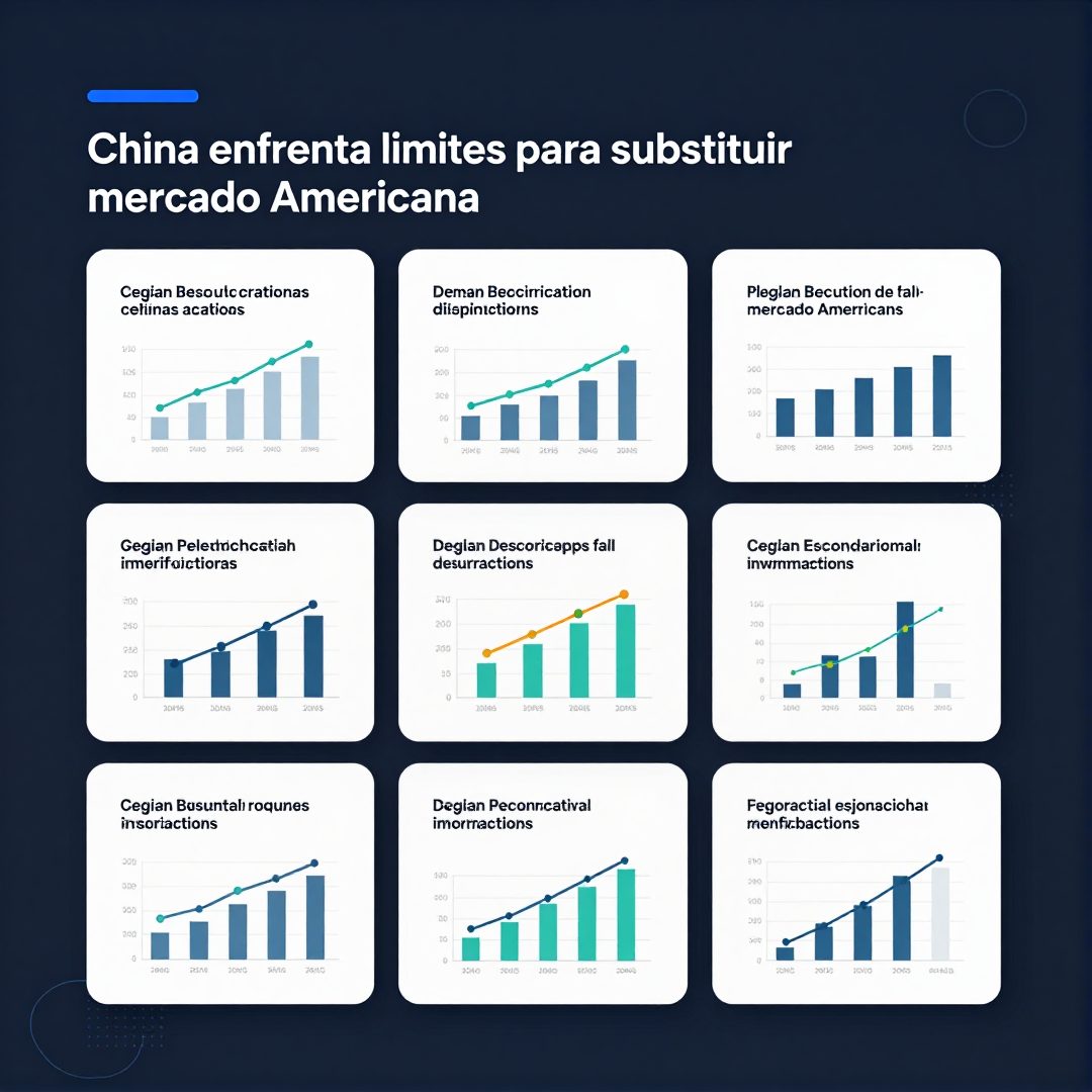 Infográfico - China enfrenta limites para substituir mercado americano com carros elétricos após tarifaço de Trump