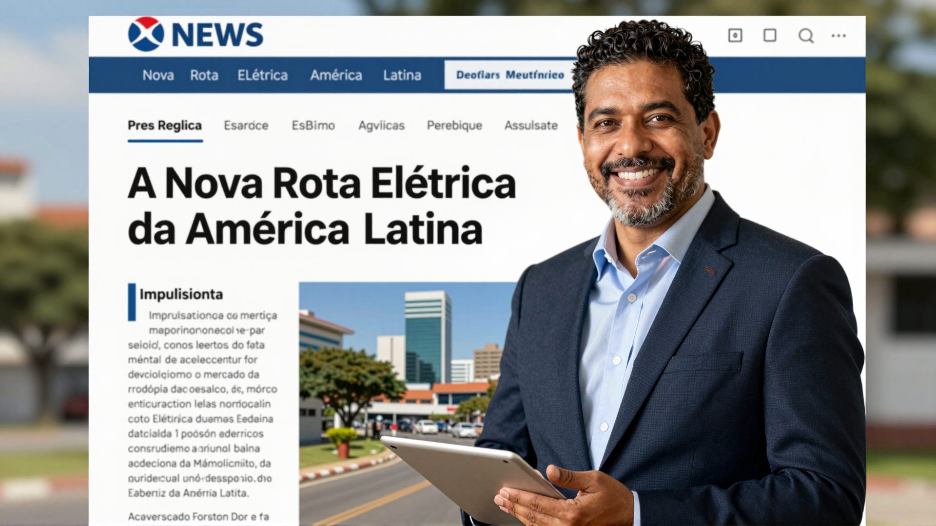A Nova Rota Elétrica da América Latina Impulsiona o Mercado de Veículos Comerciais