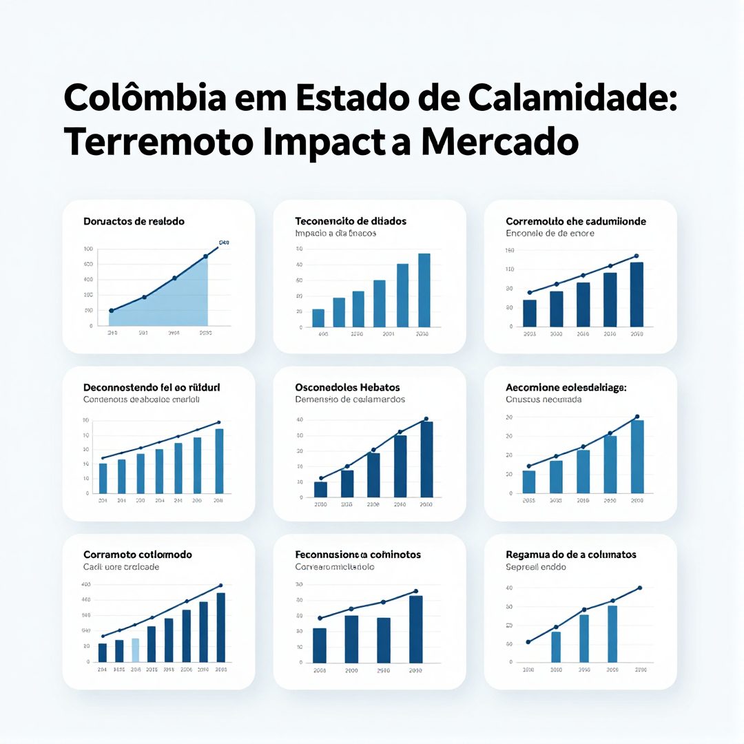 Infográfico - Colômbia em Estado de Calamidade: Terremoto Impacta Mercado Automotivo e Infraestrutura de Carros Elétricos