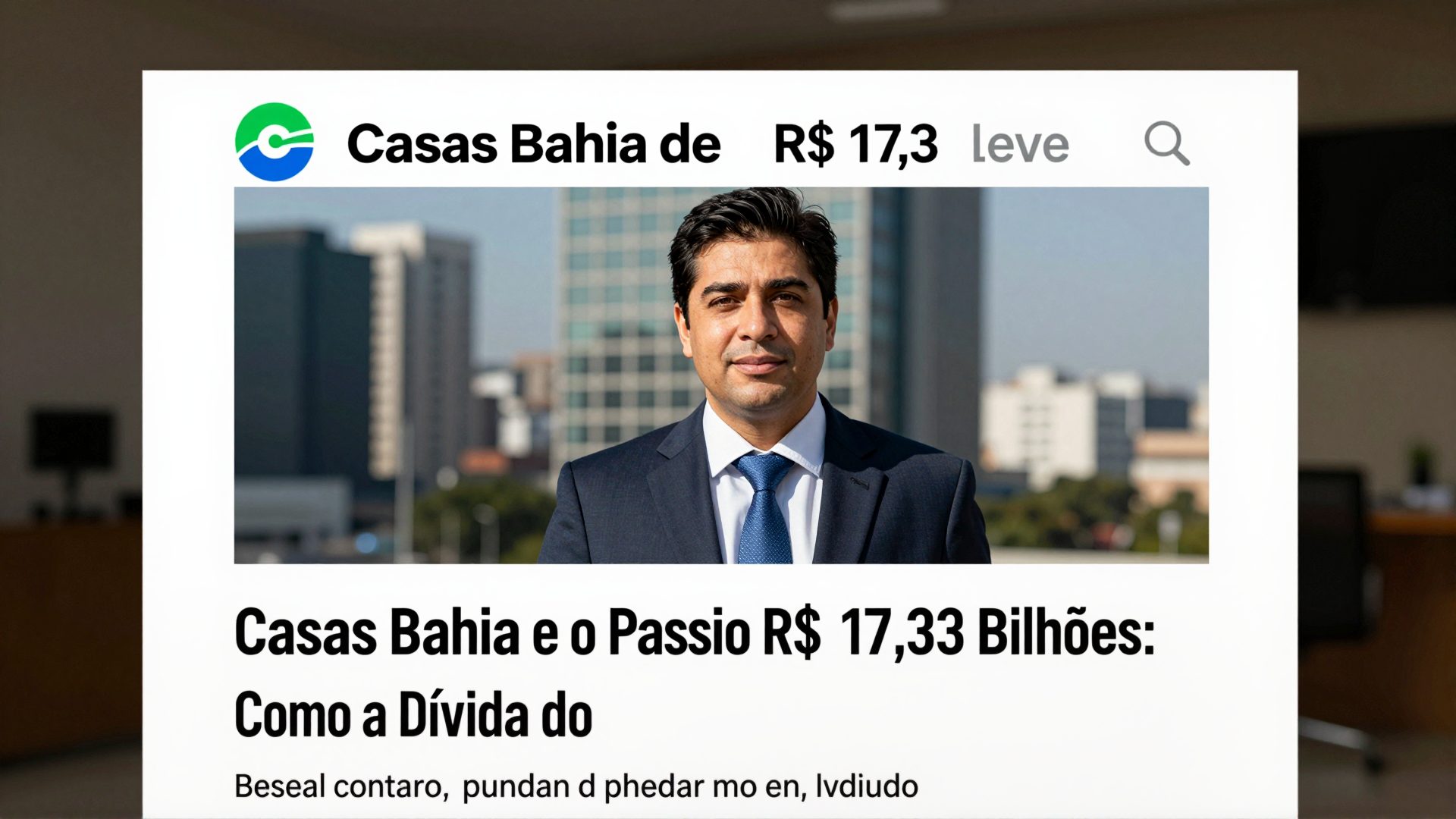 Casas Bahia e o Passivo de R$ 17,3 Bilhões: Como a Dívida do Varejo Impacta o Mercado de Carros Elétricos no Brasil