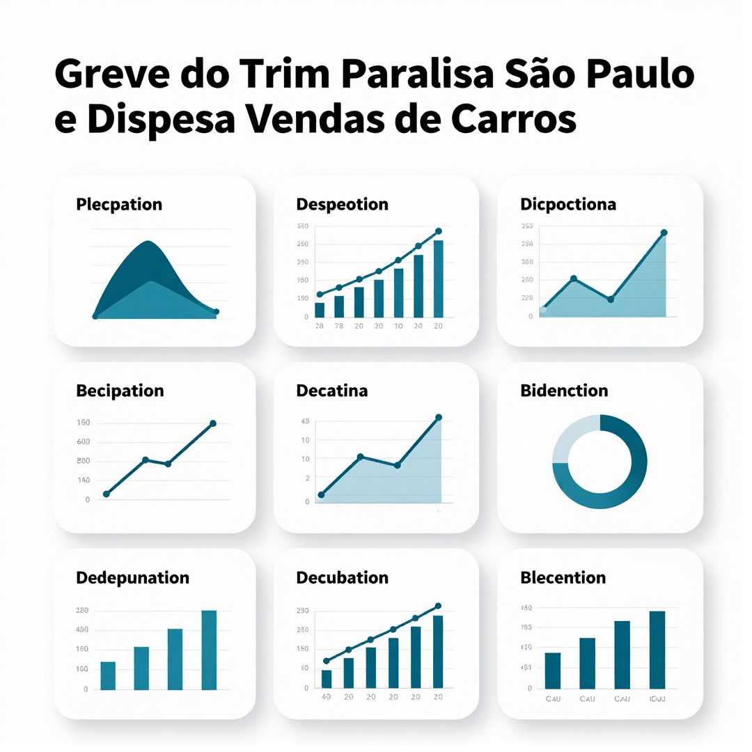 Infográfico - Greve do Trem Paralisa São Paulo e Dispara Vendas de Carros; Descubra os Mais Buscados