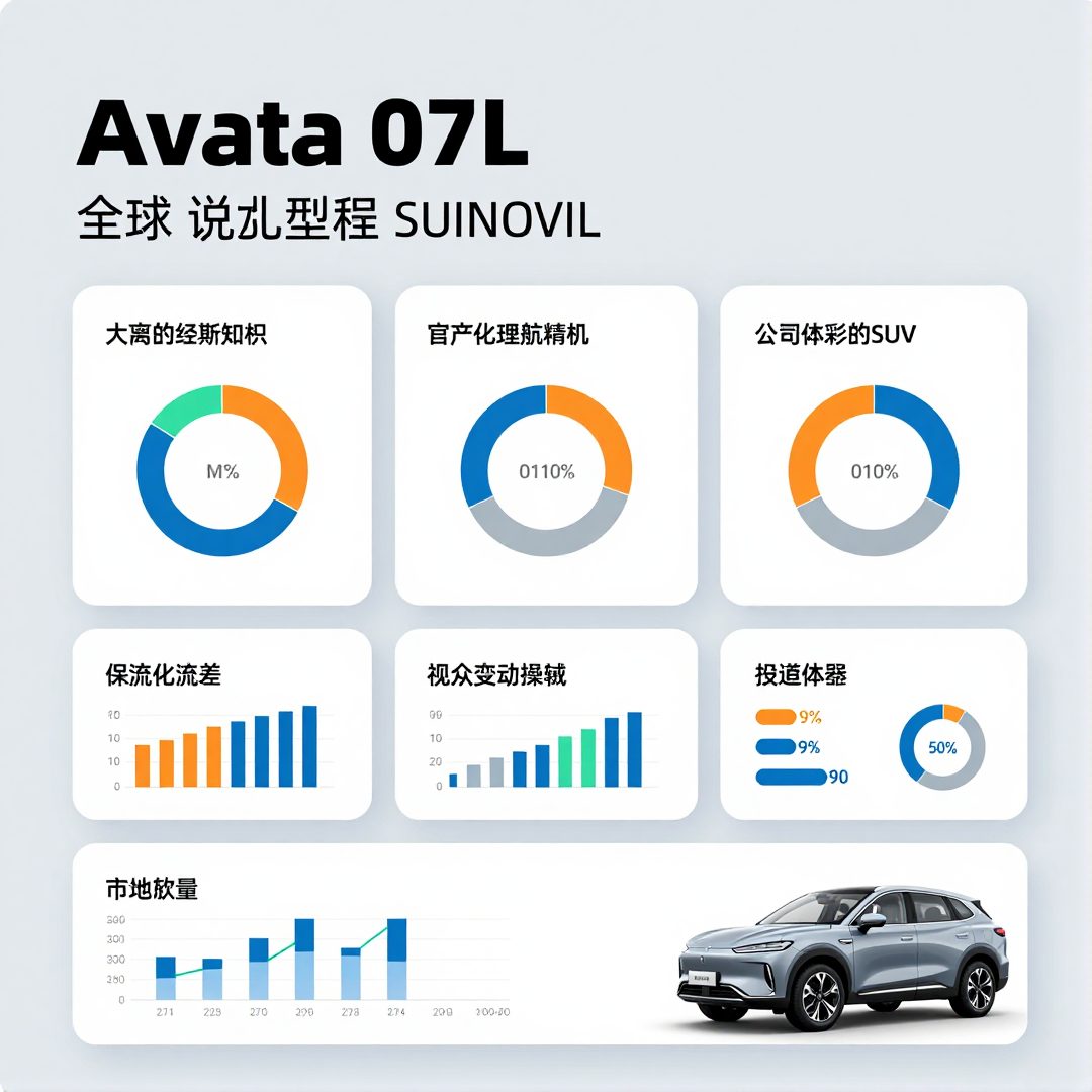 Infográfico - Avatr 07L transforma SUV chinês em acampamento móvel com mil cavalos e tecnologia integrada