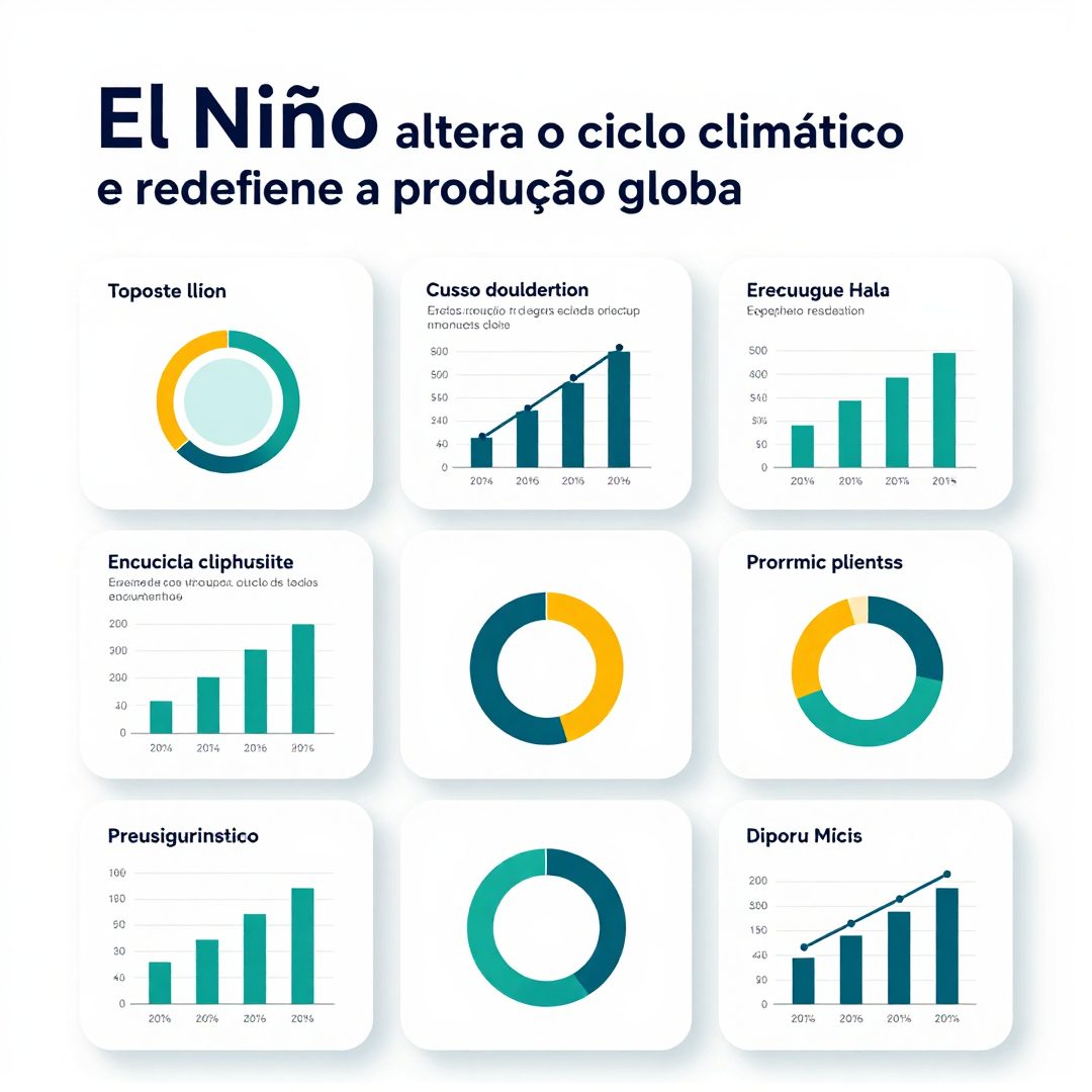 Infográfico - El Niño altera o ciclo climático e redefine a produção global de baterias para carros híbridos