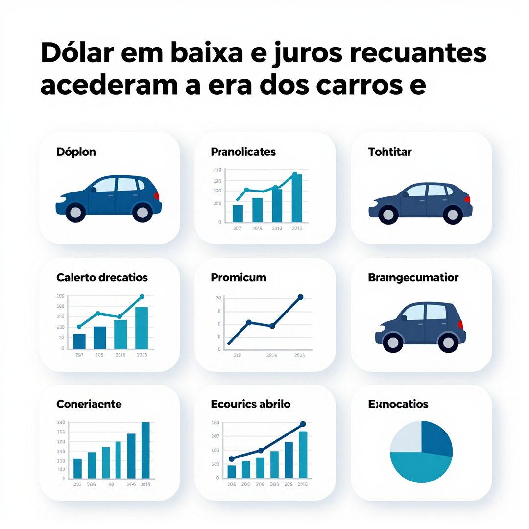 Infográfico - Dólar em baixa e juros recuantes aceleram a era dos carros elétricos internacionais no Brasil