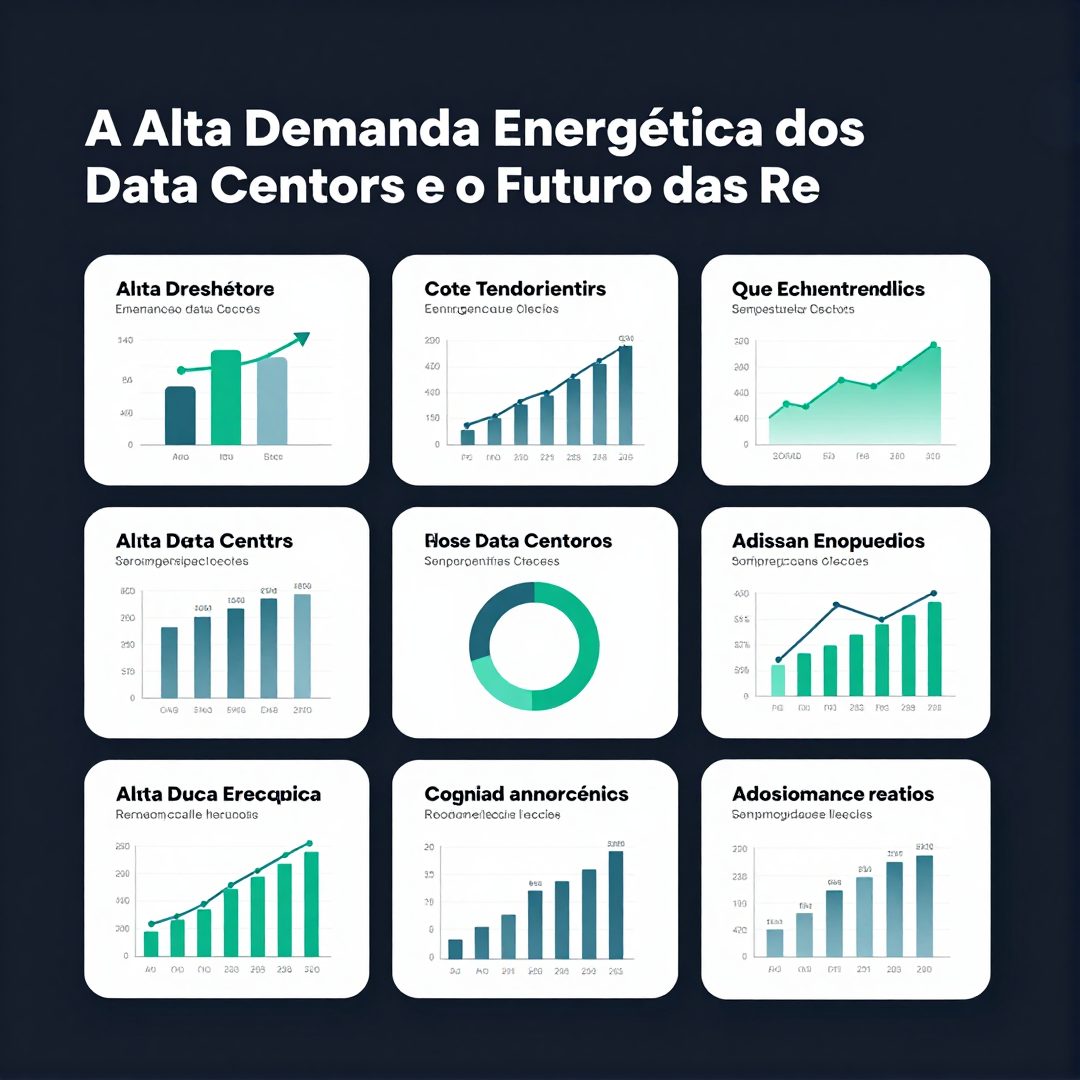 Infográfico - A Alta Demanda Energética dos Data Centers e o Futuro das Redes de Carga Veicular
