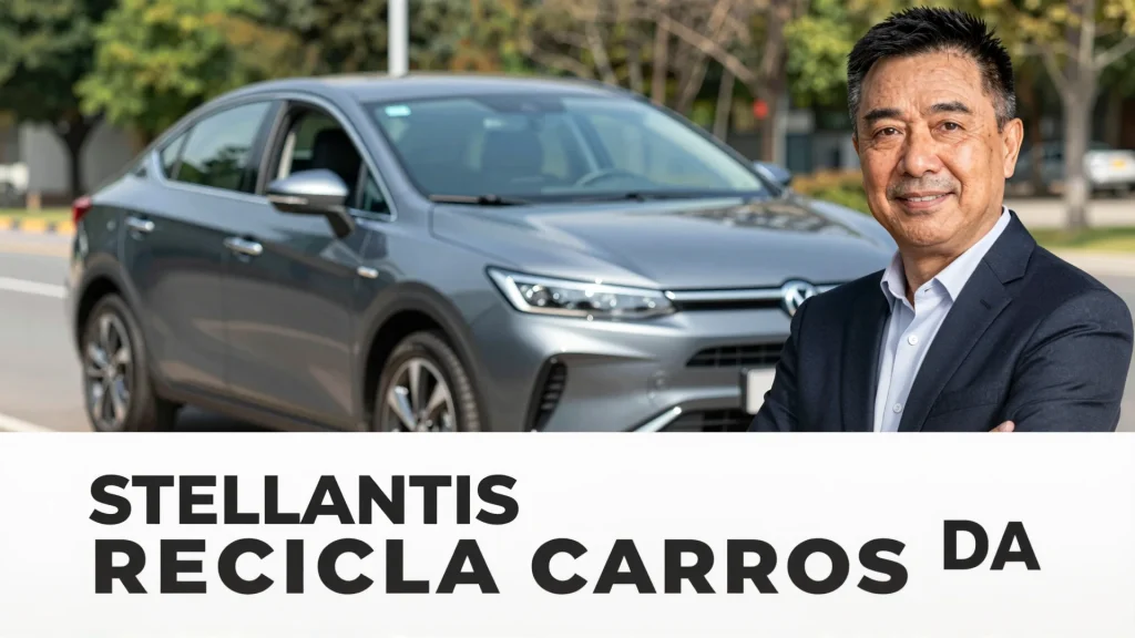 Stellantis recicla carros da concorrncia como a estratgia de circularidade redef