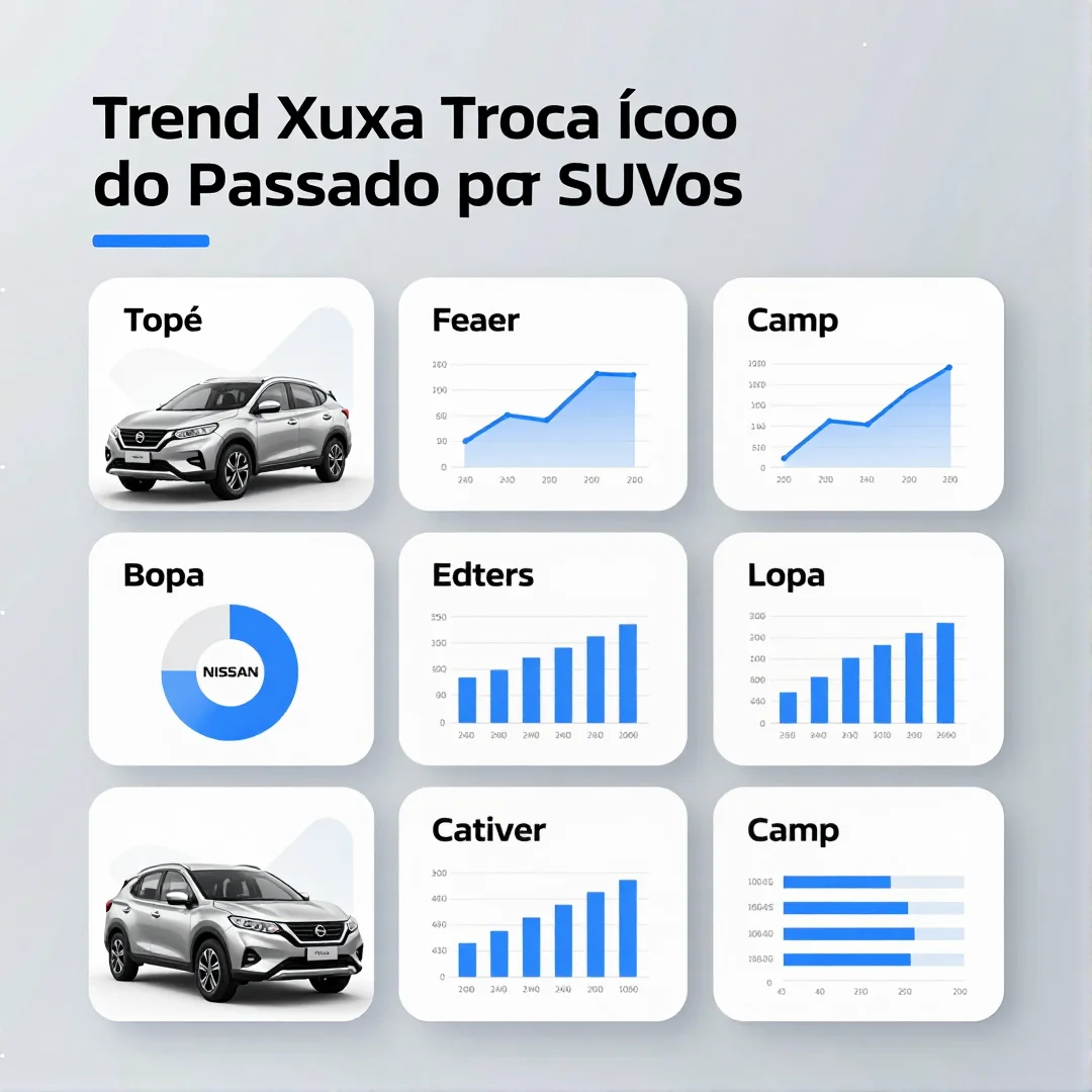 Infográfico - Trend Xuxa Troca Ícone do Passado por SUVs da Nissan em Campanha Marcante