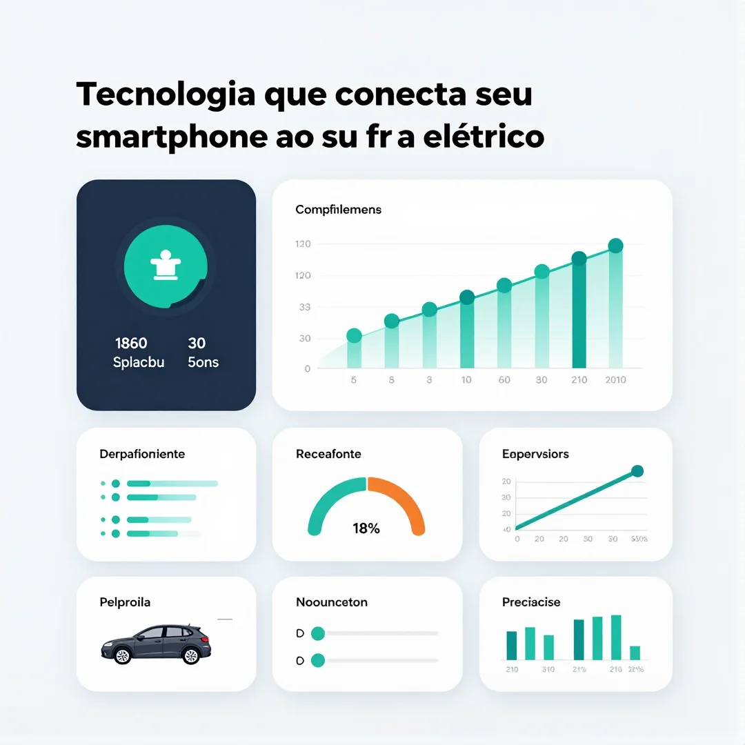 Infográfico - Tecnologia que conecta seu smartphone ao seu carro elétrico: iPhone 18 Pro Max e o futuro da automação