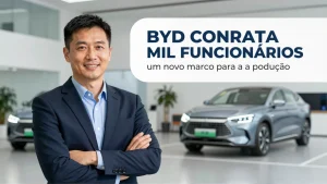 BYD contrata mil funcionrios um novo marco para a produo de veculos eltricos no