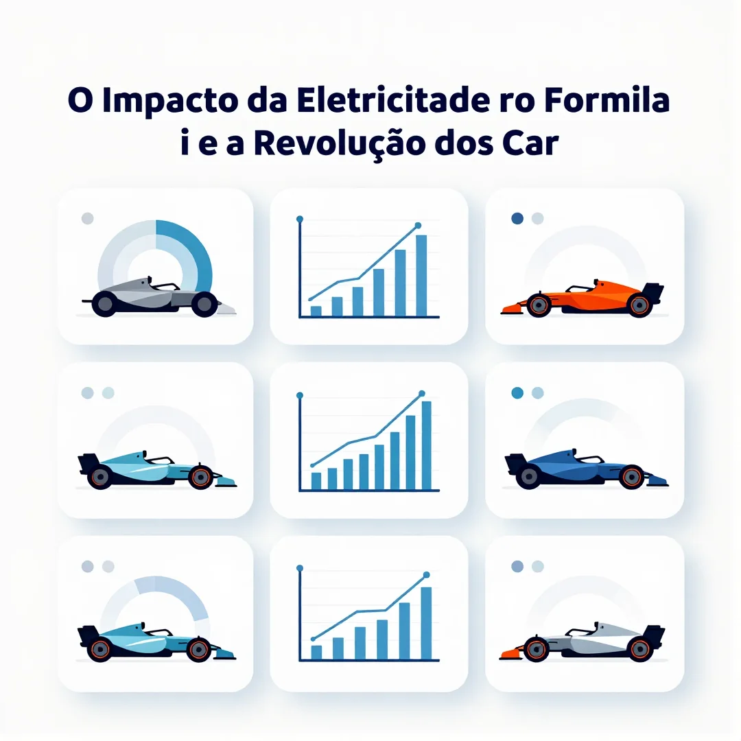 Infográfico - O Impacto da Eletricidade no Formula 1 e a Revolução dos Carros Internacionais