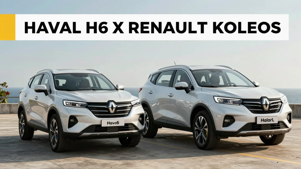 Haval H6 x Renault Koleos Anlise Completa de Segurana e Economia