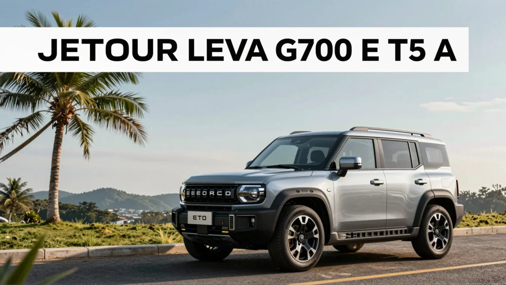 Jetour leva G700 e T2 a trs continentes em srie com explorador Ed Stafford confi