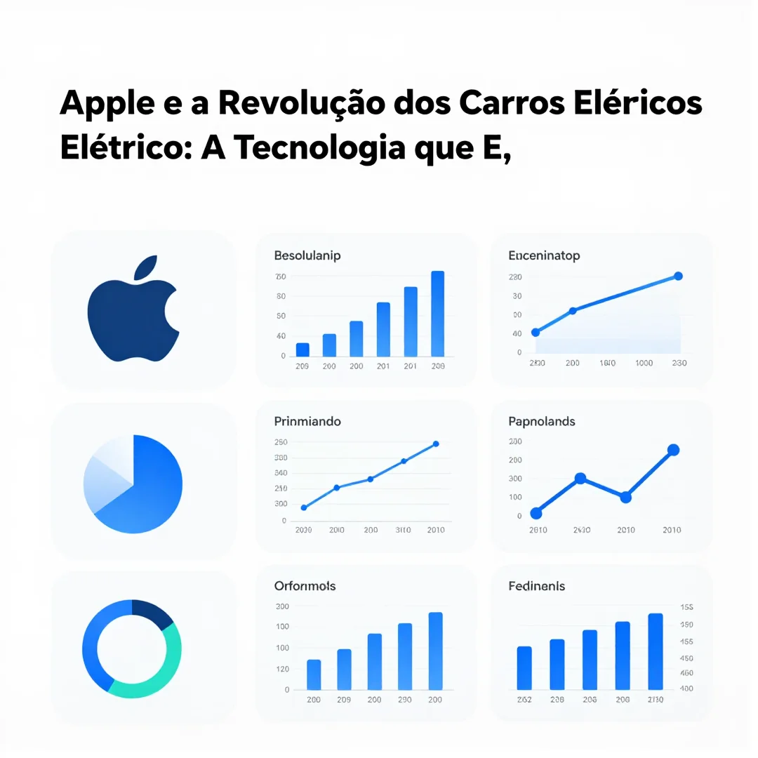 Infográfico - Apple e a Revolução dos Carros Elétricos: A Tecnologia que Está Mudando o Brasil