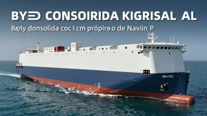 BYD consolida liderana global com frota prpria de navios para escoar produo eltr