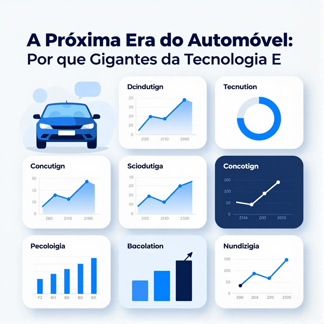 Infográfico - A Próxima Era do Automóvel: Por Que Gigantes da Tecnologia Estão Olhando para a Estrada