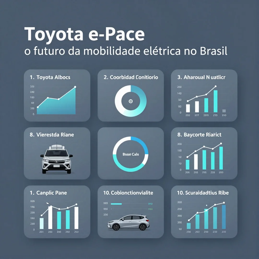 Infográfico - Toyota e-Pace: o futuro da mobilidade elétrica no Brasil entra em campo