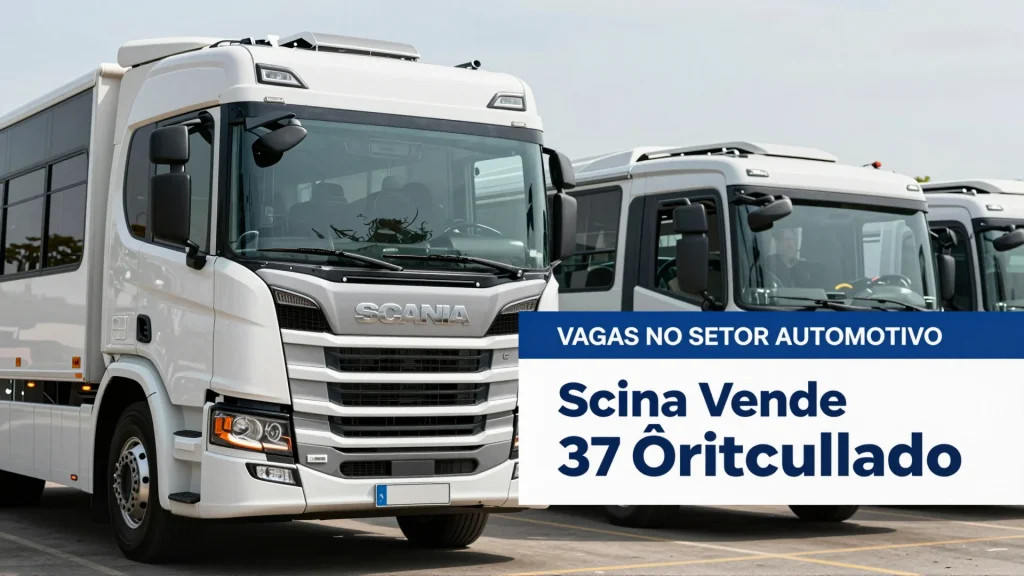 Vagas no Setor Automotivo Scania Vende 37 nibus Articulados e Abre Portas para N