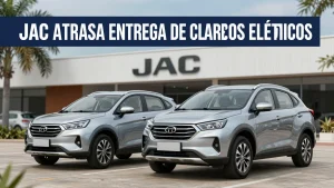 JAC Atrasa Entrega de Carros Eltricos no Brasil e Clientes Reclamam de Espera