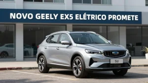Novo Geely EX5 eltrico promete revolucionar o mercado de SUVs eltricos no Brasil