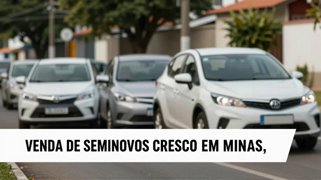 Venda de seminovos cresce em Minas e eltricos e marcas chinesas aceleram mudana