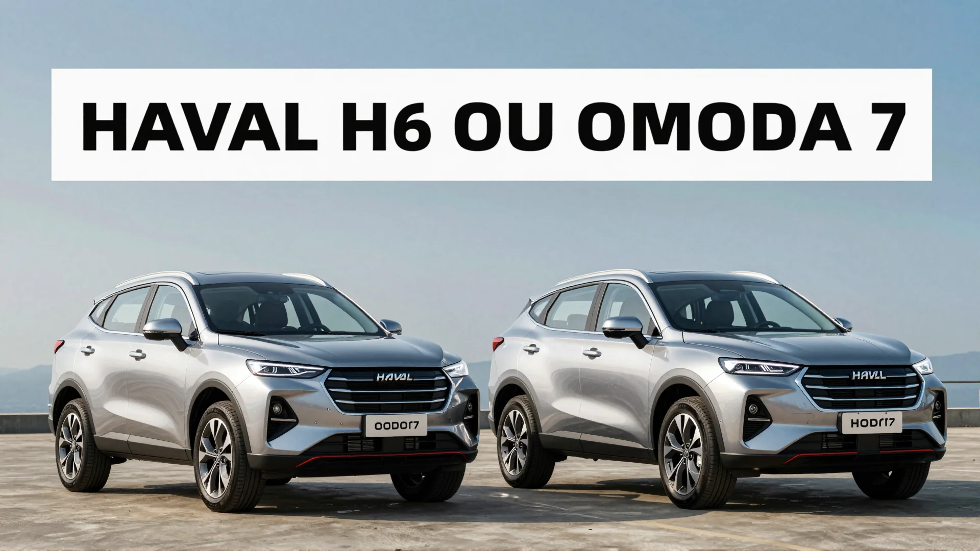 Haval H6 ou Omoda 7: A escolha entre SUVs híbridos de marcas chinesas