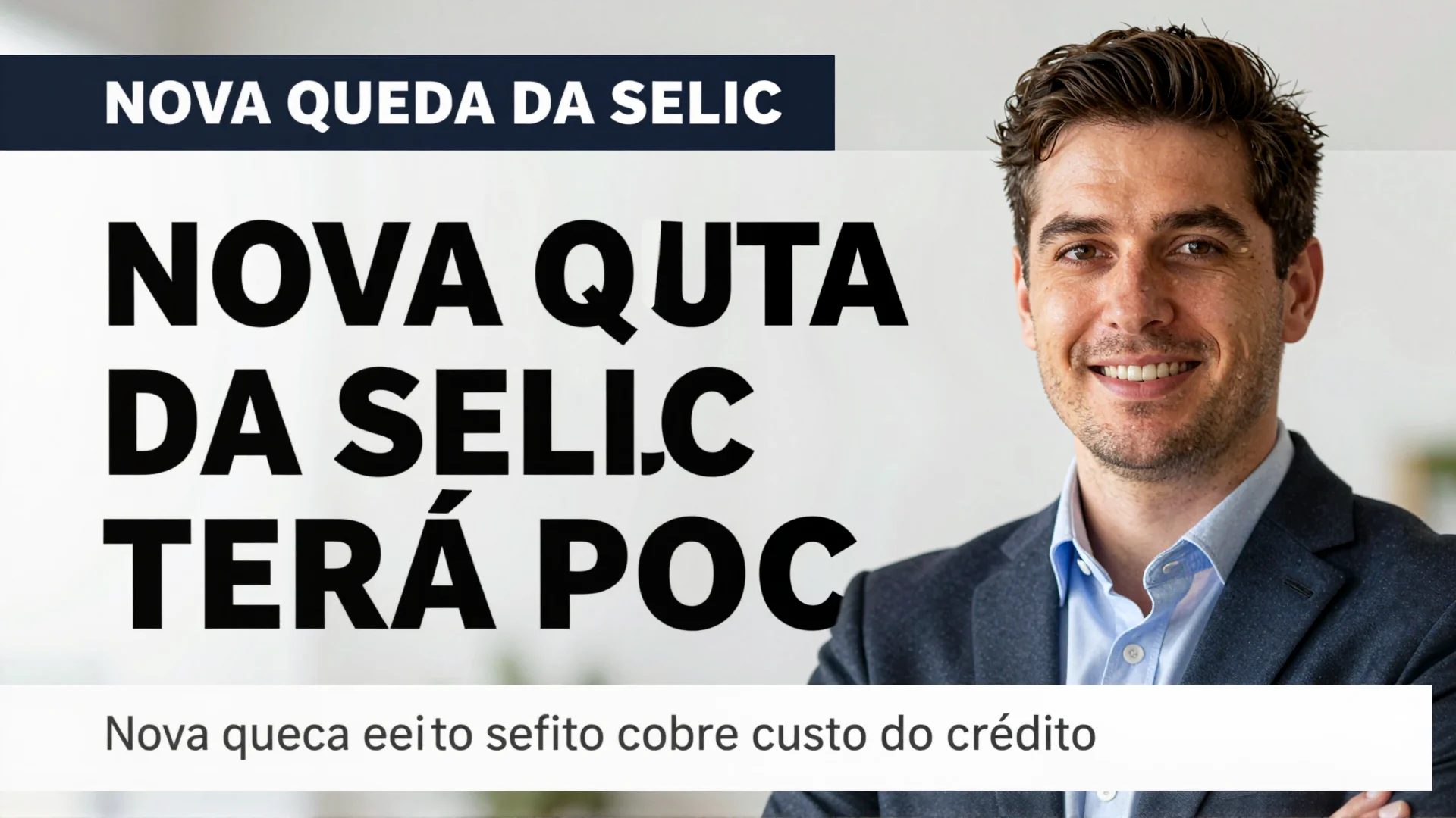 Nova queda da Selic terá pouco efeito sobre custo do crédito, diz analista