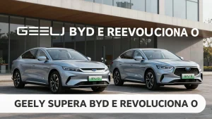 Geely supera BYD e revoluciona o mercado de carregadores para veculos eltricos