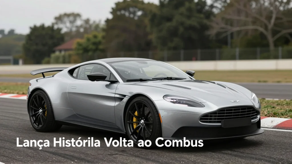 Aston Martin Lana Moto Histrica e Sinaliza Volta ao Combustvel